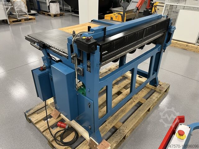 Rotierende Buchbinderschere, Guillotine Poma LS 1300 rotary bookbinding shears