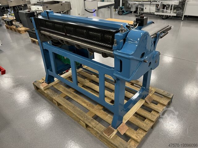 Rotierende Buchbinderschere, Guillotine Poma LS 1300 rotary bookbinding shears