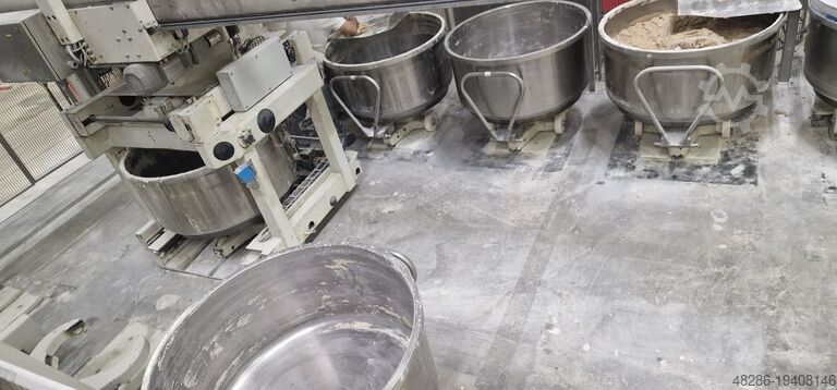 Spiral mixer Diosna Teig Linear Knet System