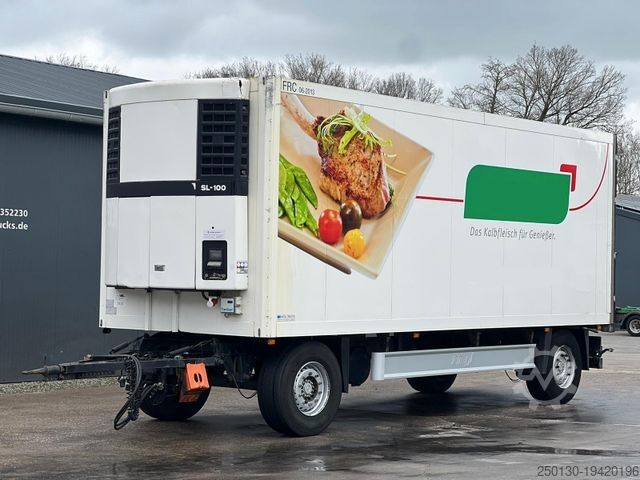 Kühlanhänger SCHMITZ CARGOBULL KO 18 ThermoKing Kühler Rohrbahnen Telematik