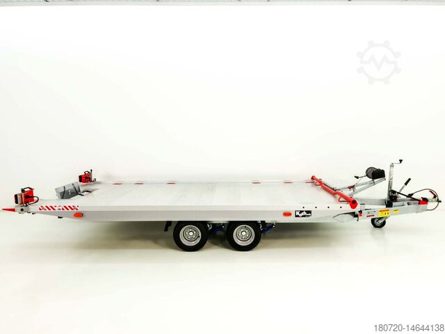 Car transporter trailer Vezeko Autotrailer Race Master Alu 194x460cm 2,7t