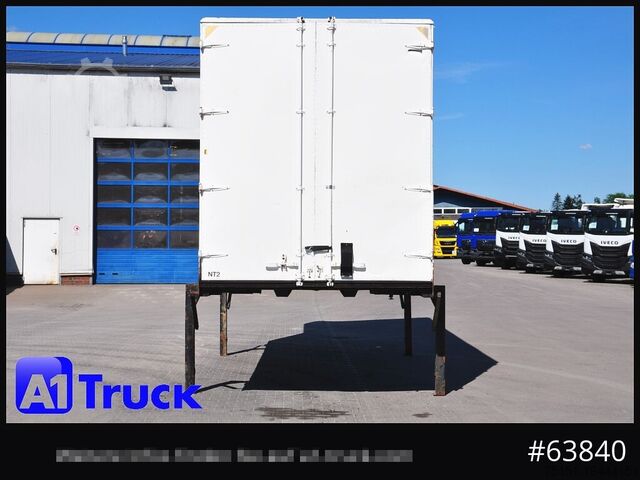 Swap body with box structure KRONE Container Lager, kann verladen werden 6,3 + 2 Meter