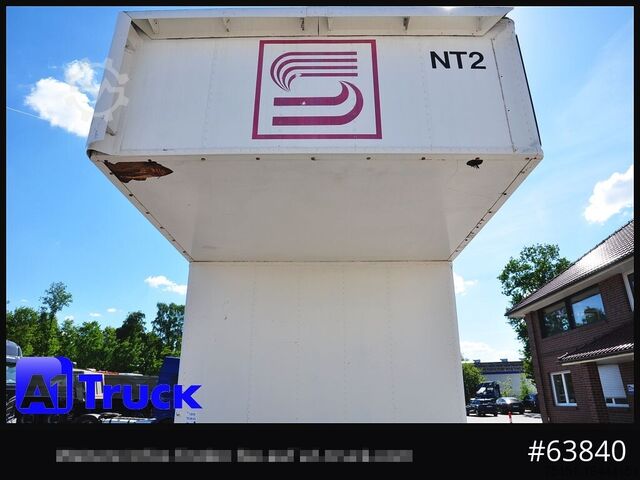 Swap body with box structure KRONE Container Lager, kann verladen werden 6,3 + 2 Meter