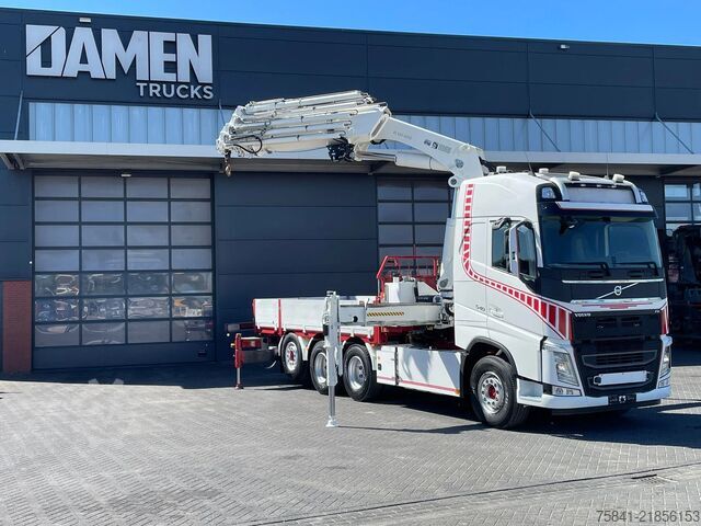 Crane truck Volvo FH 540 8x4 HIAB 554E-9 HIPRO