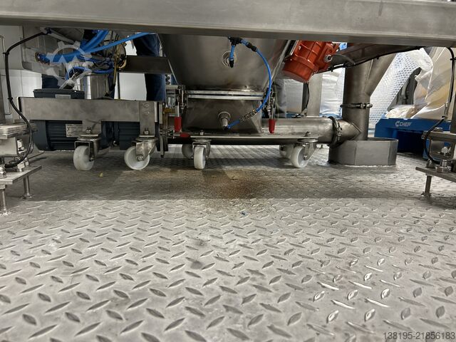 Big bag unloading - dosing line TIULMAX BDW-15