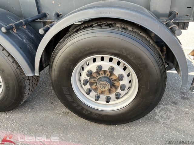 Tipper semitrailer SCHWARZMÜLLER SM*26m³ Thermo Mulde*E-Verdeck*BPW  Achsen*