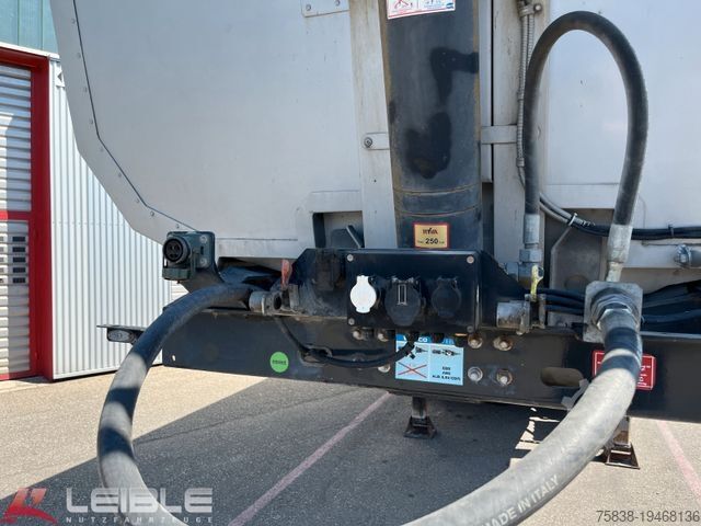 Tipper semitrailer SCHWARZMÜLLER SM*26m³ Thermo Mulde*E-Verdeck*BPW  Achsen*