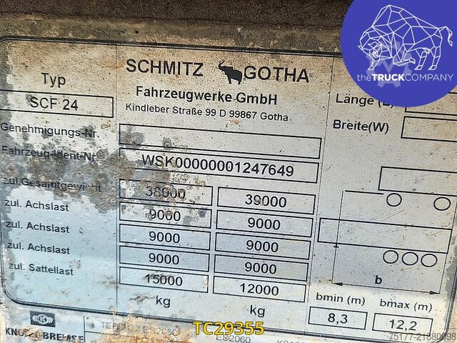 Container transportation Schmitz Cargobull 