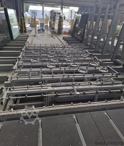 Glaszuschnittlinie mit Beschicker LISEC LBR+ATHD+GFB37-33+BTS37-33