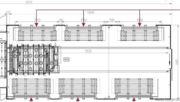 Glaszuschnittlinie mit Beschicker LISEC LBR+ATHD+GFB37-33+BTS37-33