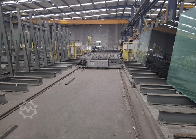 Glaszuschnittlinie mit Beschicker LISEC LBR+ATHD+GFB37-33+BTS37-33