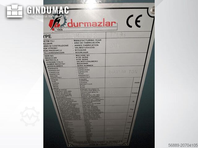 Revolverstanze Durma TPL93