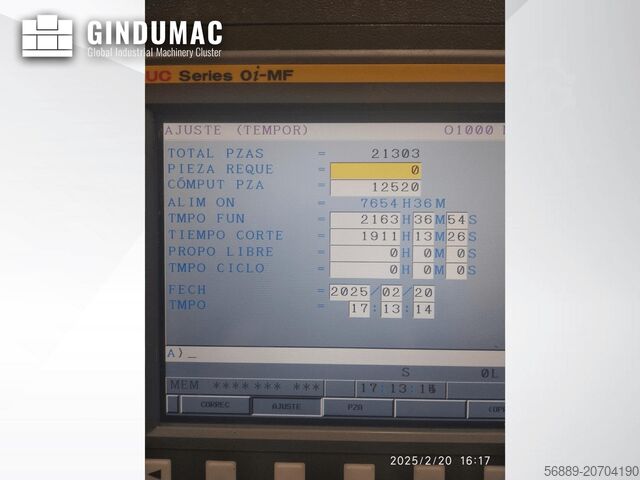 VERTIKALES BEARBEITUNGSZENTRUM AWEA AF-650