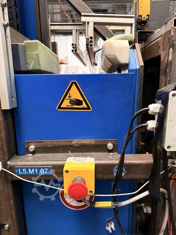 Packing machine Pacepackerservices Blu-Robot Manipulator