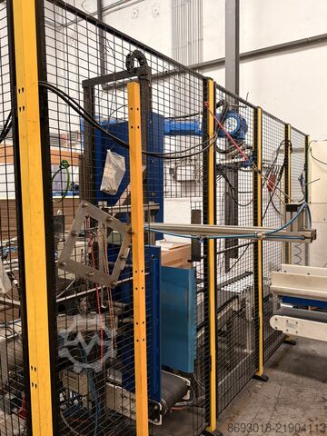 Packing machine Pacepackerservices Blu-Robot Manipulator