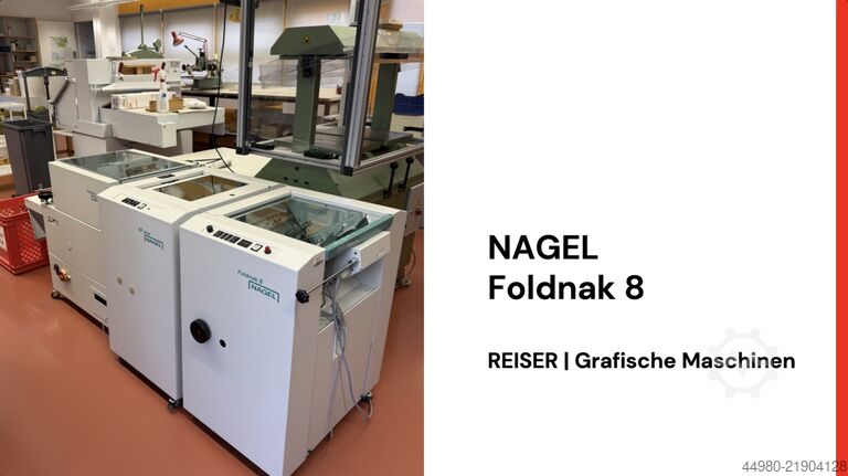 Document finishing system Nagel FK8 / SP+ / Trimmer