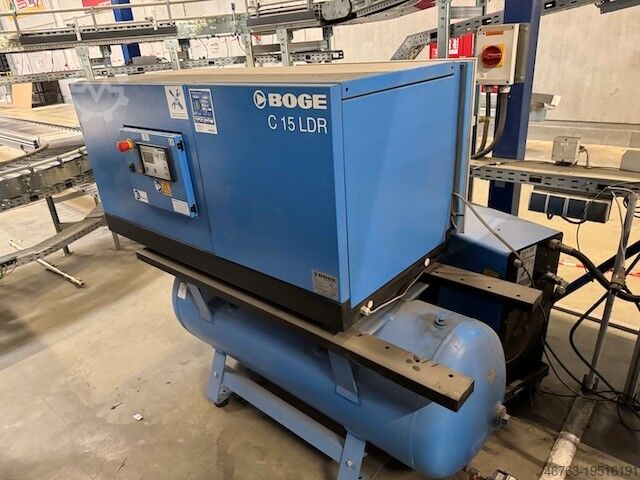 Screw air compressor Boge C 15 LDR-350