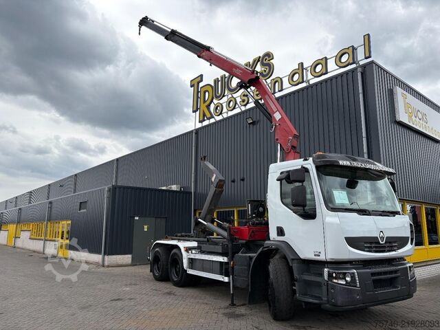 Hook arm system Renault Premium 370DXI + HMF 1430 K3 + 6X4 + HOOKSYTEM ...