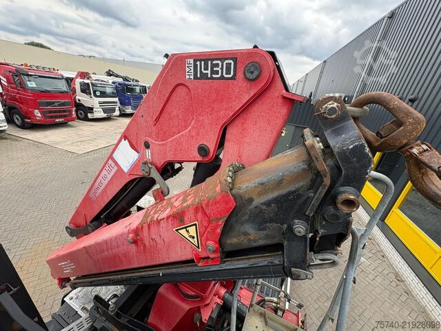 Crane Renault Premium 370DXI + HMF 1430 K3 + 6X4 + HOOKSYTEM ...