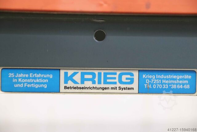 Workbench Krieg 2500/800/H755 mm