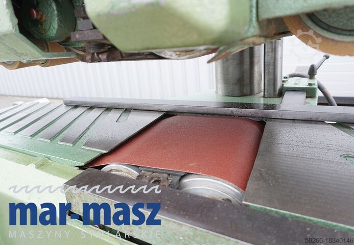 Durchlaufschleifmaschine mit breitem Band MAWEG SE II