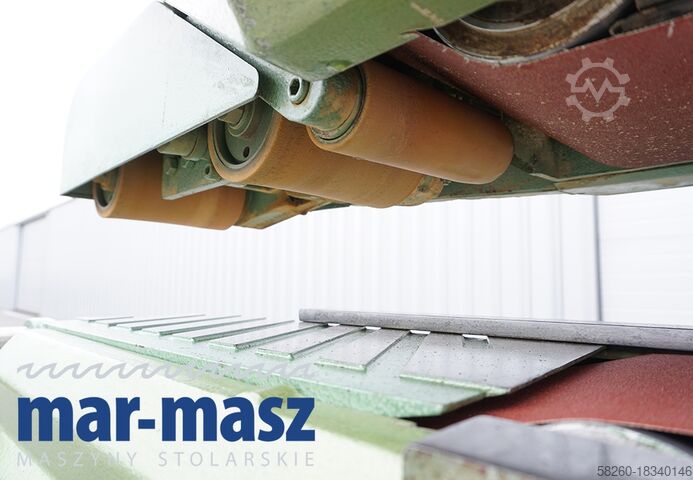Durchlaufschleifmaschine mit breitem Band MAWEG SE II