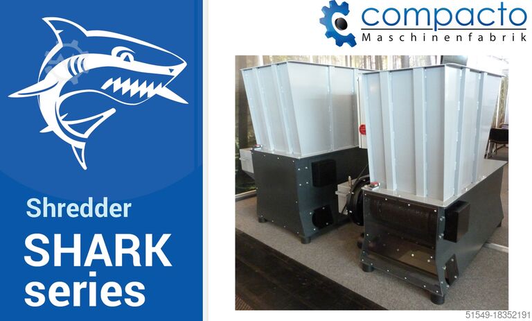 Holzzerkleinerer compacto Zerkleinerungsmaschine SHARK 83