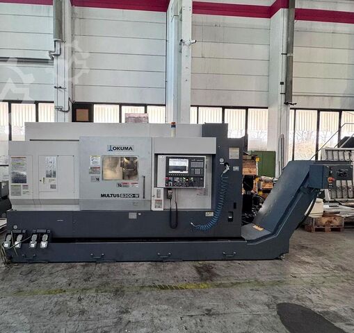 CNC turning and milling center Okuma Multus B300-W