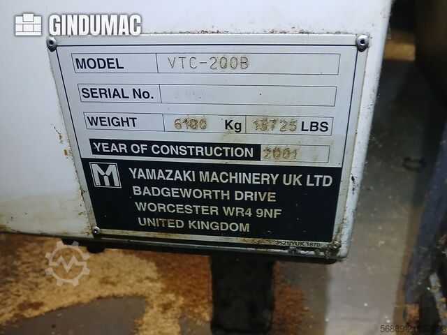 Mazak  VTC 200 B Mazak VTC 200 B