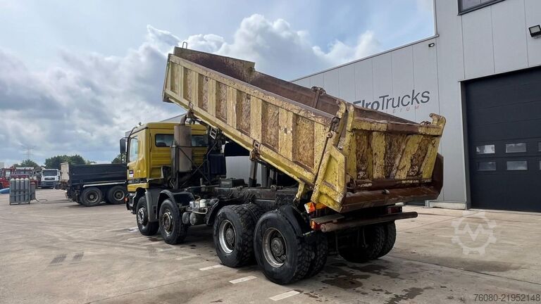 3-way tipper Mercedes-Benz Actros 4143 (EPS / LAMES / GRAND PONT / STEEL S...