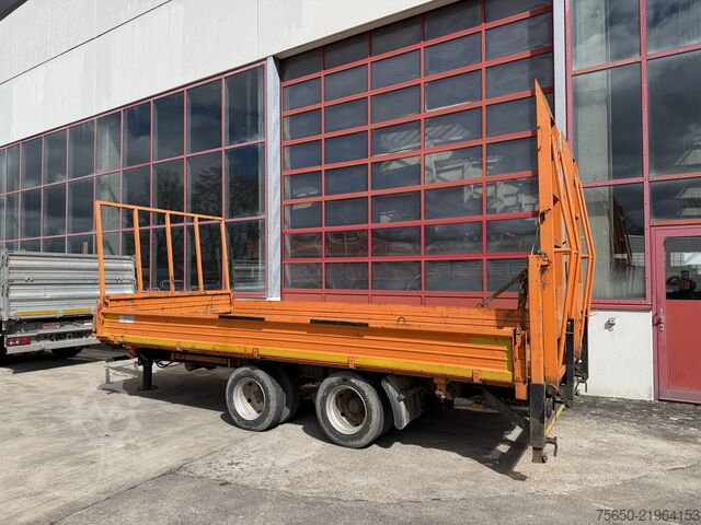 Kippanhänger Blomenroehr 896/14000  14 t Tandem 2 Seiten Kipper   Tieflader