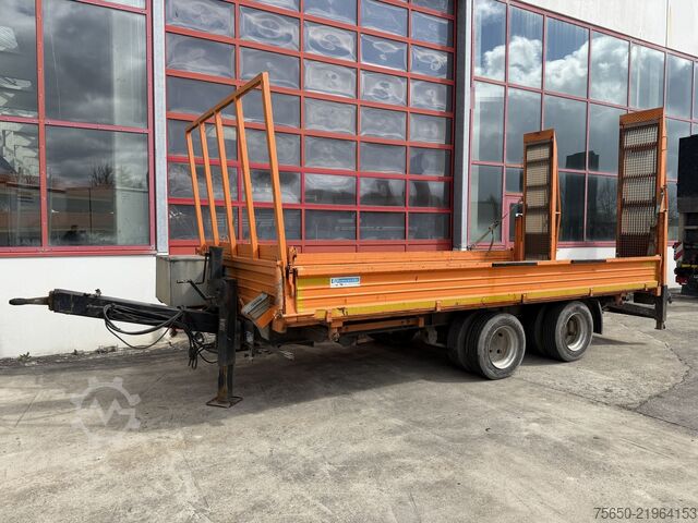 Kippanhänger Blomenroehr 896/14000  14 t Tandem 2 Seiten Kipper   Tieflader