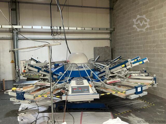 Siebdruckmaschine MHM Synchroprint SPS 12Z08 – Automatic Carou