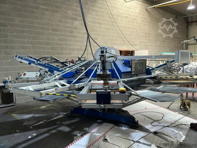 Siebdruckmaschine MHM Synchroprint SPS 12Z08 – Automatic Carou