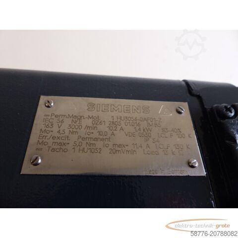 Control unit Siemens 1HU3056-0AF01 -Z SN: E0Z61280501016 gen. - 12 Mon. Gewährleistung!