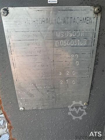 Baumaschine MSD500R Sorteringsklype