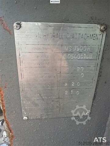 Baumaschine MSD500R Sorteringsklype