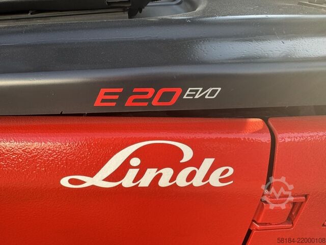 Electric 3-wheel forklift Linde E20L-02