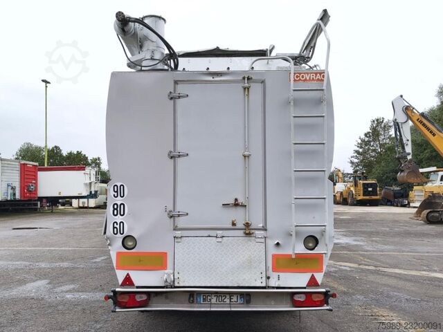 Ecovrac AUGER Förderschnecke + Luft, Hatz Diesel, 6 Fächer, 3 Achsen, Liftachse MVI2164 Ecovrac AUGER VIJZEL + Air , HATZ DIESEL, 6 COMPARTMENT...
