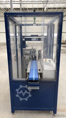 DrDryice Umreifungsmaschine Wobarg Automatic Stacker / Strapper Siemens HMI – Industrial Packaging Machi