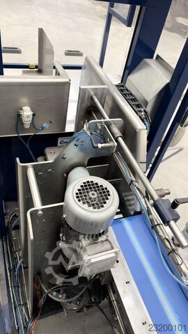 DrDryice Umreifungsmaschine Wobarg Automatic Stacker / Strapper Siemens HMI – Industrial Packaging Machi