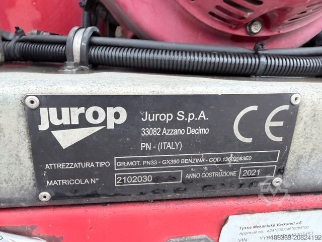 Verkaufsanhänger Tysse / Nomek 1500 L Edelstahl Sauganhänger