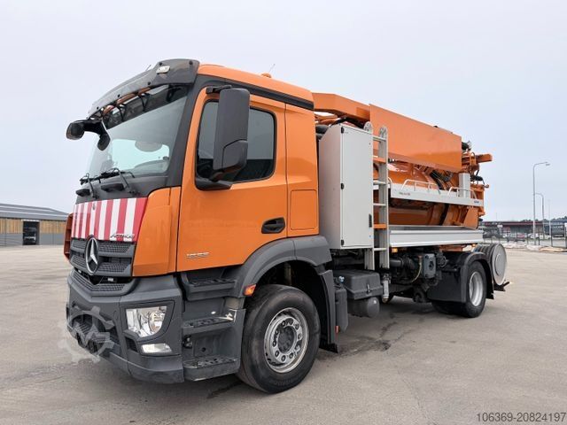 Saugwagen MERCEDES-BENZ Actros 1833 4x2 Bucher FlexLine C60