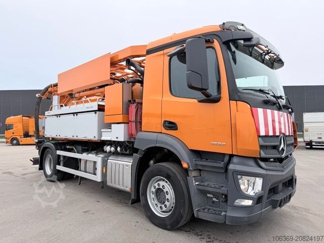 Saugwagen MERCEDES-BENZ Actros 1833 4x2 Bucher FlexLine C60