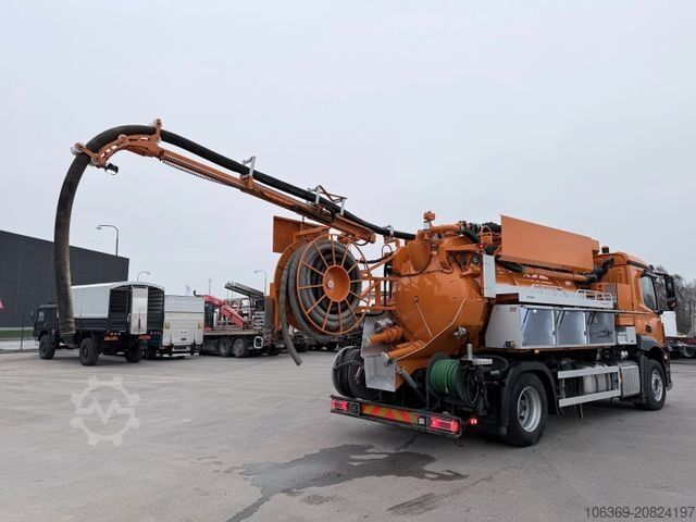 Saugwagen MERCEDES-BENZ Actros 1833 4x2 Bucher FlexLine C60