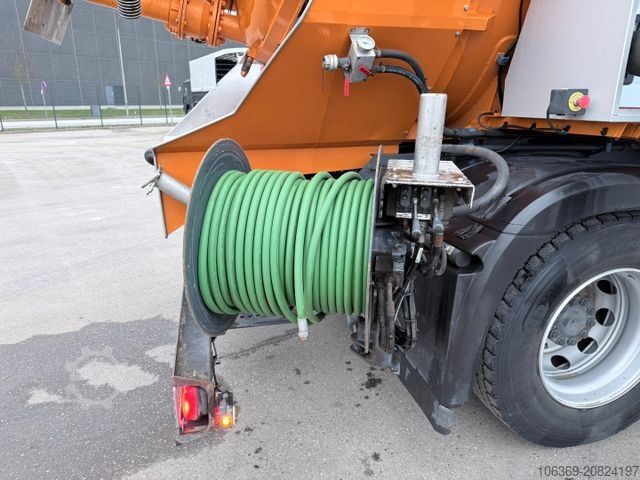 Saugwagen MERCEDES-BENZ Actros 1833 4x2 Bucher FlexLine C60