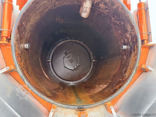 Saugwagen MERCEDES-BENZ Actros 1833 4x2 Bucher FlexLine C60