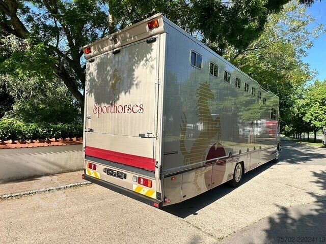 Van Scania 93 M 280 Roelofsen 8 Pferde, Popout