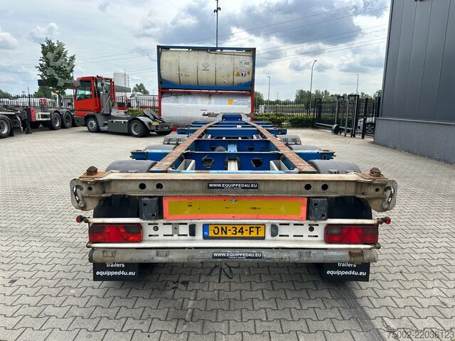 Container transportation Schmitz Cargobull 45FT High Cube Multi Chassis / BPW / drumbrakes...