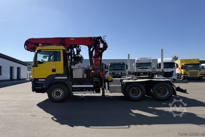 Truck mounted crane MAN TGS 33.480 6x4 SRX47 / Swiss-Vehicle